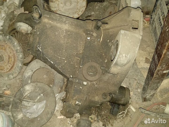 Двигатель коробка подрамник ока