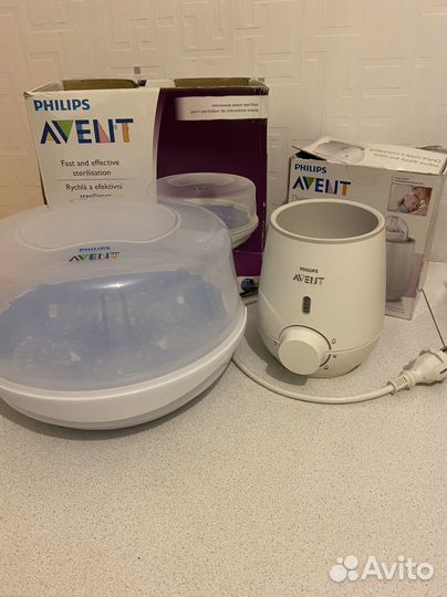 Стерилизатор и подогреватель для бутылочек avent
