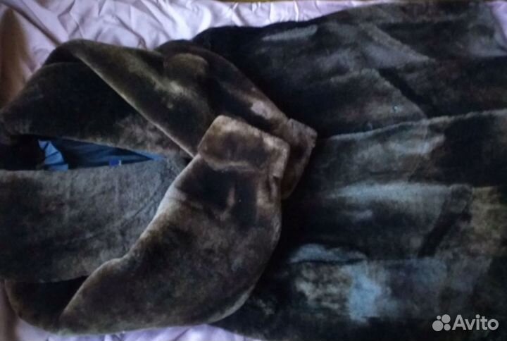 Шуба мутон, б/у. пр-во Россия