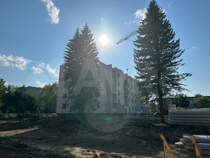 2-к. квартира, 49,6 м², 6/9 эт.