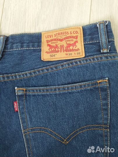 Джинсы Levi's 504 p.35/32