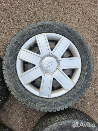 Колеса в сборе l зимние lacetti r15