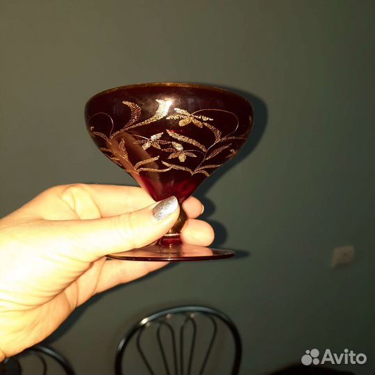 Графин со стаканами чехия