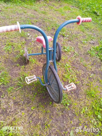 Детский велосипед СССР