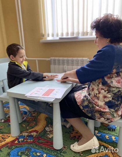 Подготовка детей к школе, репетитор, чтение