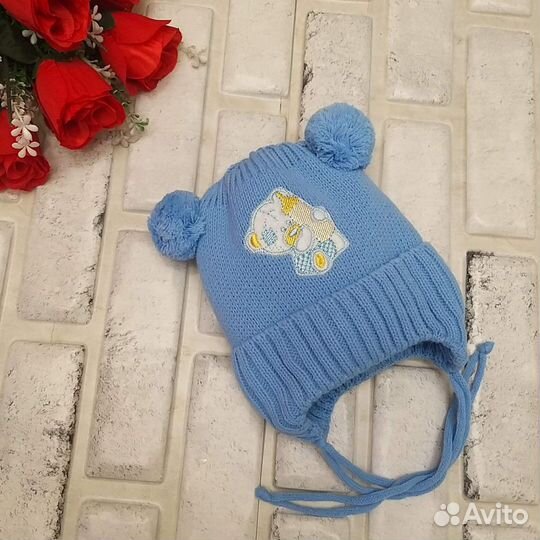 Шапка зимняя на мальчика