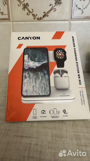 Беспроводная зарядка Canyon ws-302
