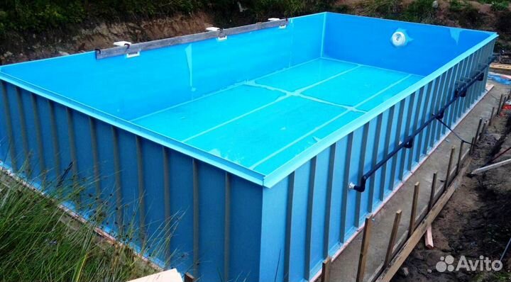 Емкость / купель / септик / футеровка / бассейн