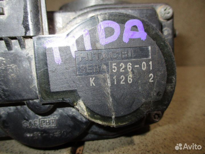 Заслонка дроссельная Nissan Tiida (C11)