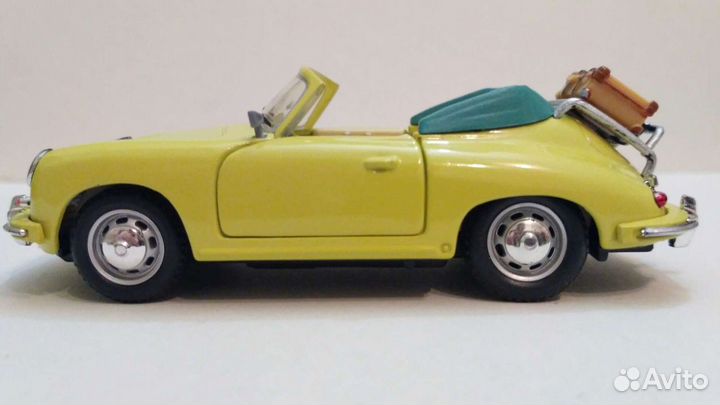 Porsche 356B Coupe, масштаб 1/43