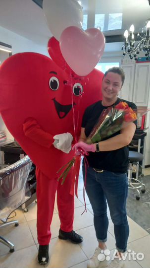 Ростовые куклы Сердце, Микки и Мини Маус