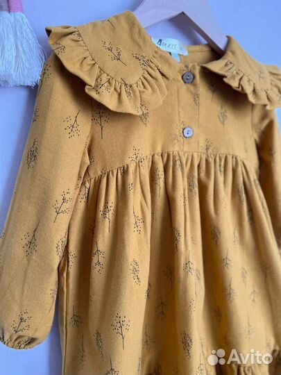 Платье из теплого хлопка