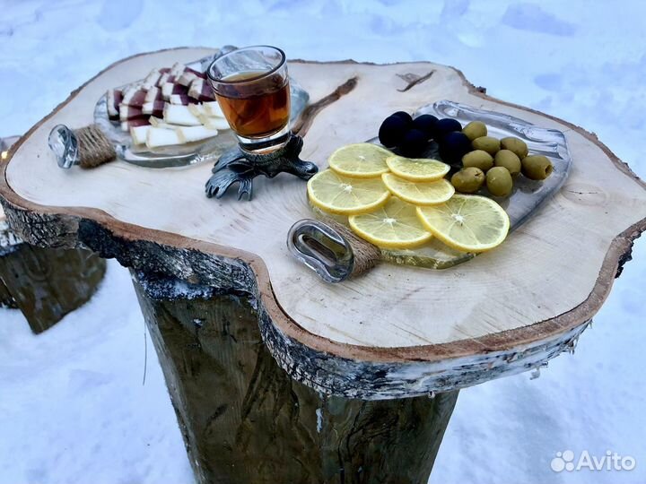 Блюдо из бутылок