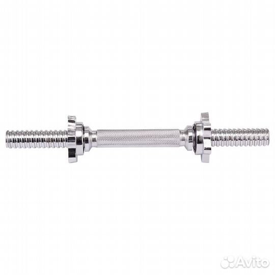 Гриф гантельный Voitto 40 см (железная ручка), d-3