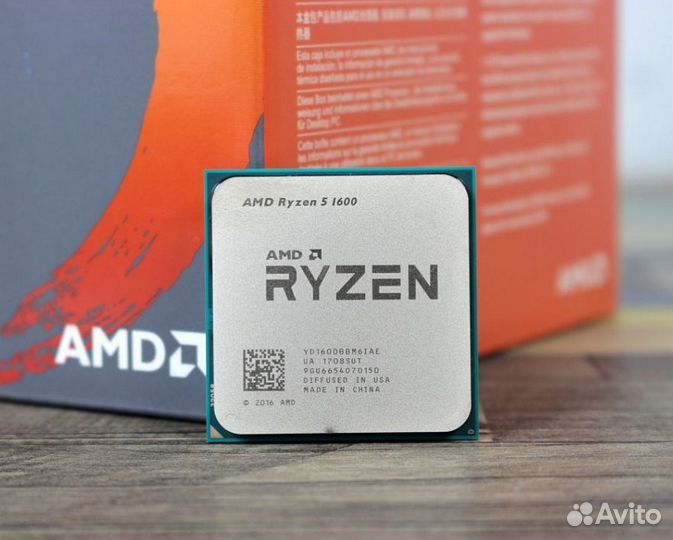 Процессор AMD Ryzen 5 1600 OEM