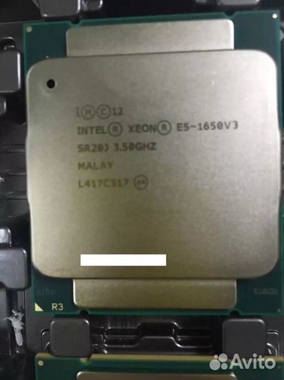 Intel Xeon E5 1650v3 ES 3.3-3.6Ghz 6 Core