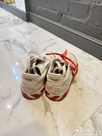 Кеды off-white оригинал