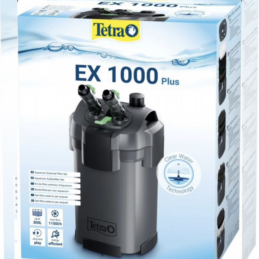 Внешний фильтр tetra ex 1000 plus