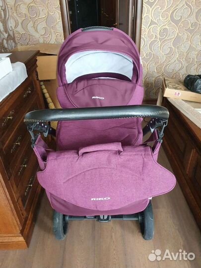 Коляска 2 в 1 Riko Bruno Natural