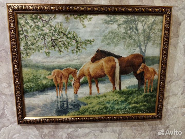 Готовая вышивка крестом