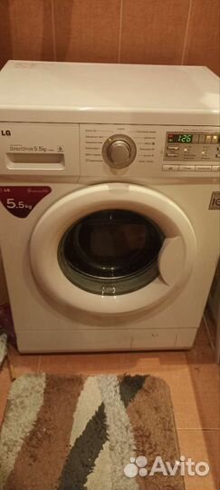 Стиральная машина бу lg F12B8MD 5,5 кг