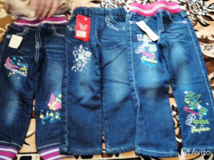 Джинсы для девочки