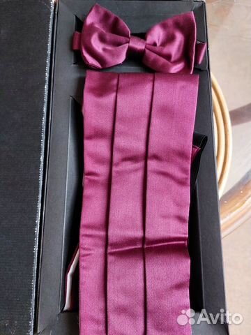 Комплект из камербанда и галстука-бабочк Hugo Boss