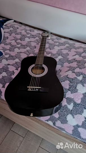 Классическая гитара шестиструнная бу