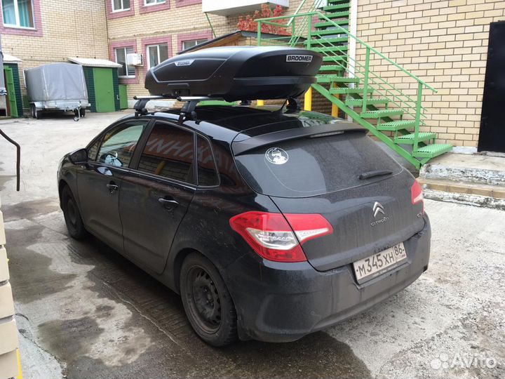 Автобокс Broomer на Citroen C4 (чёрный)