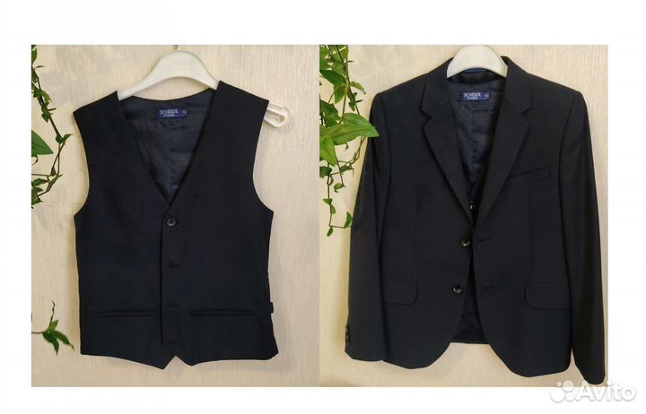Новые пиджак и жилет, р. 152