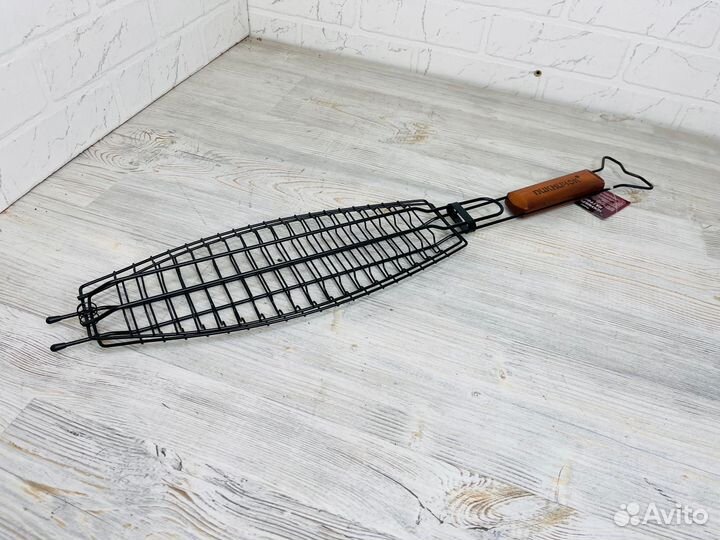 Решетка для рыбы 350*120мм на мангал гриль