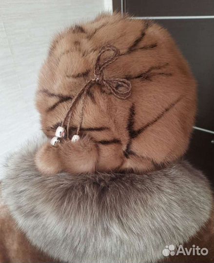 Шапка норковая
