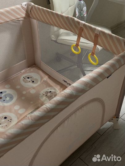 Манеж Babyton Circus Pink