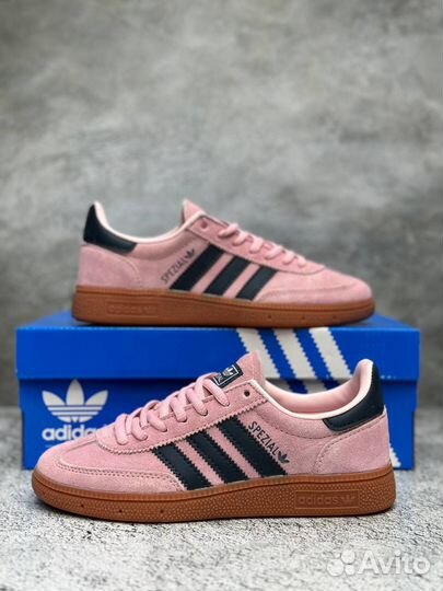 Кеды Adidas Spezial розовые арт:425