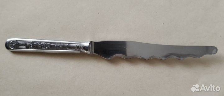 Посуда СССР: редкий нож, стекло