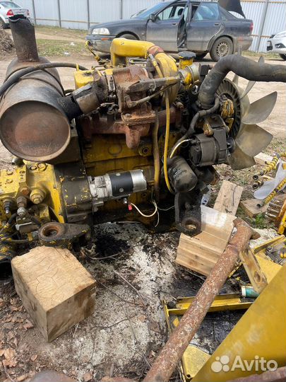 Двигатель komatsu pw130