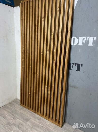 Реечные перегородки