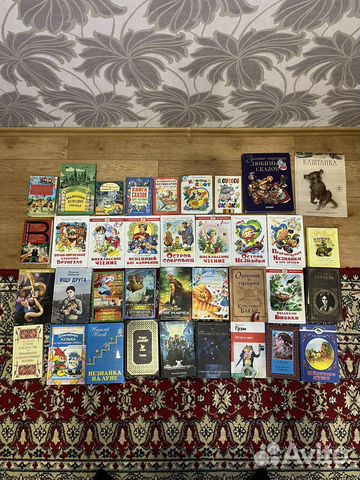 Книги. Детская и взрослая литература