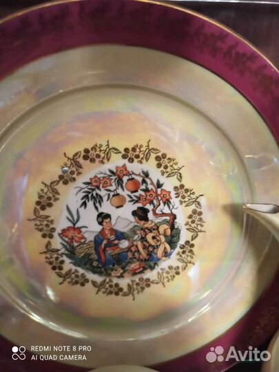 Сервиз кофейно-чайный гейши производство гдр