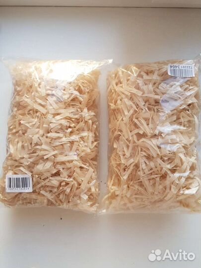 Наполнитель бумажный пергамент небеленый