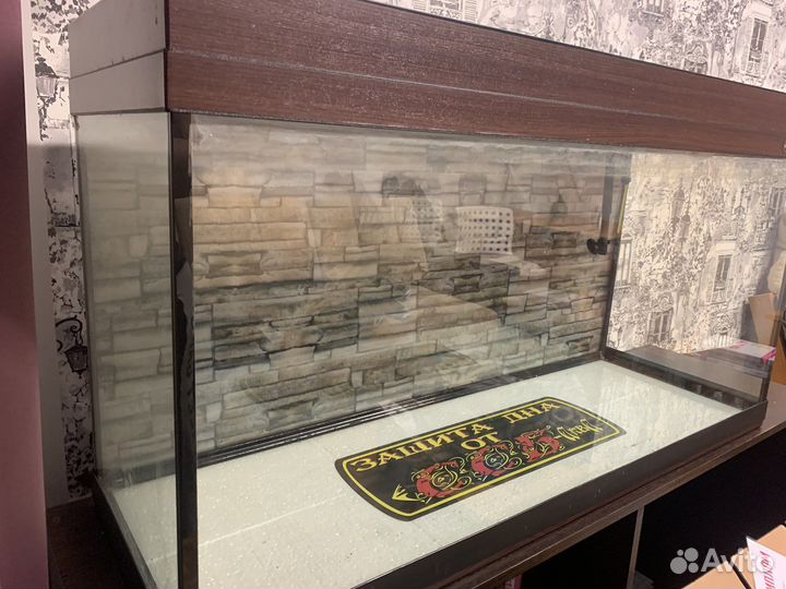 Два аквариума с тумбой 150 л/70 л