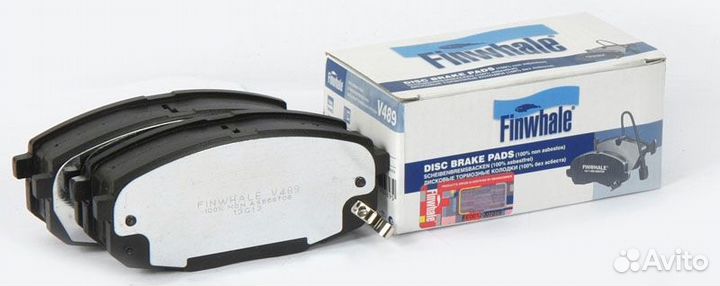 Колодки тормозные дисковые перед