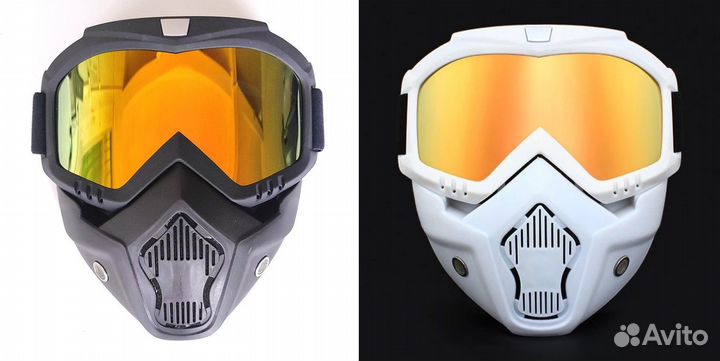 Очки маска для мото-вело, горнолыжного спорта