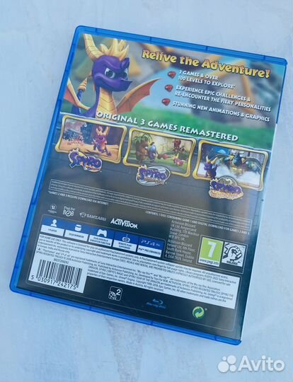 Spyro Reignited Trilogy PS4