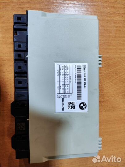 Блок памяти сиденья BMW G11 G12 G30 G32