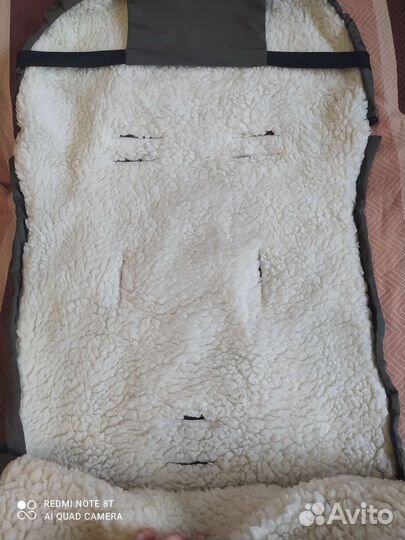 Зимний конверт в коляску