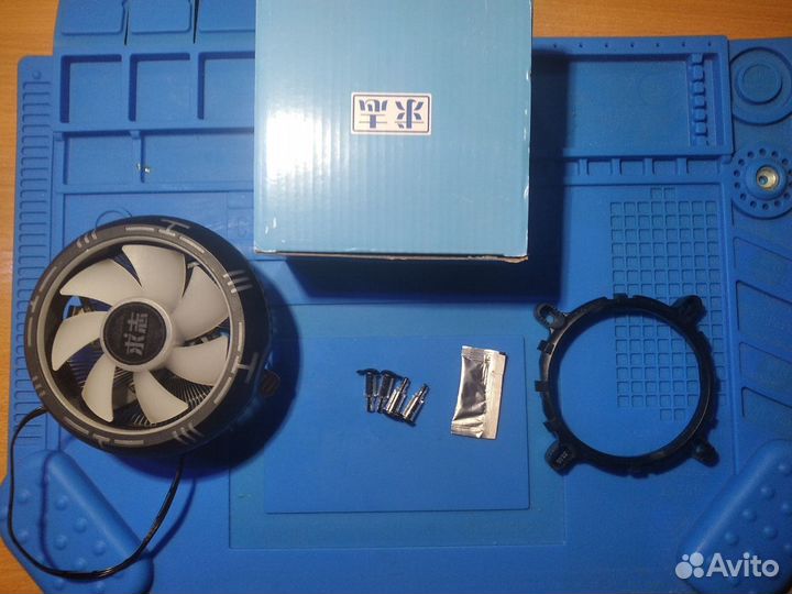 Кулер для процессора 80Вт QiuZhi QZ510-RGB 3-pin R