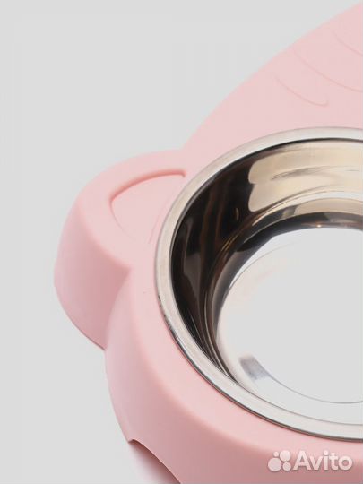 Миска двойная для кошек и котов