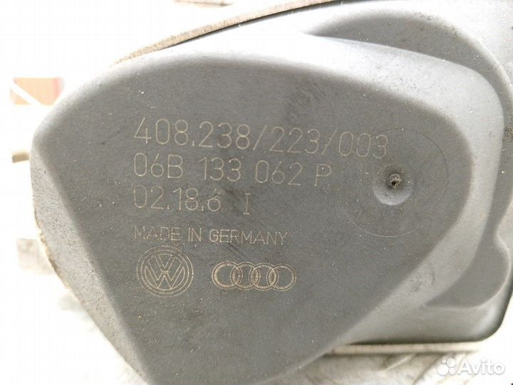 Заслонка дроссельная для Audi A4 B6 06B133062P