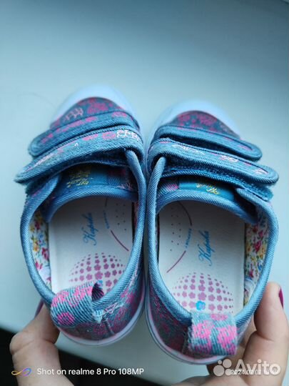 Кеды для девочки 25 размер
